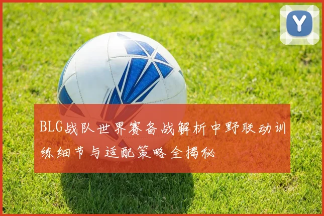 BLG战队世界赛备战解析中野联动训练细节与适配策略全揭秘